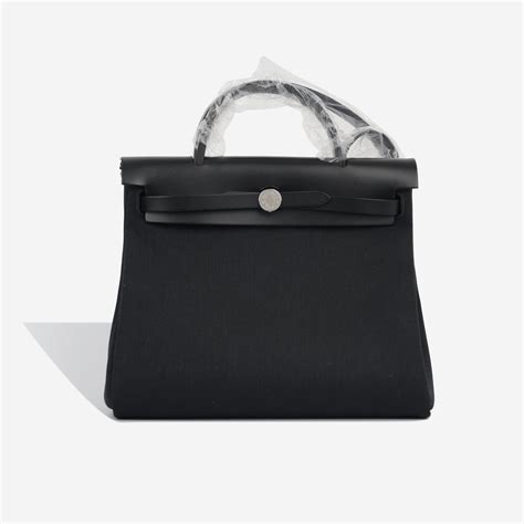 hermes herbag noir|new hermes herbag.